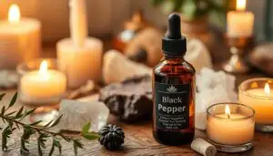 spiritual uses of black pepper oil